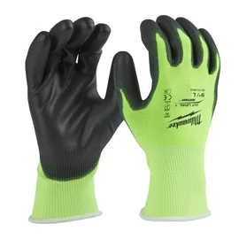 Milwaukee Hi-Vis Vágásbiztos kesztyű 1/A   - L/9 - 1 pár