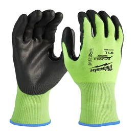Milwaukee Hi-Vis Vágásbiztos kesztyű 2/B   - L/9 - 1 pár