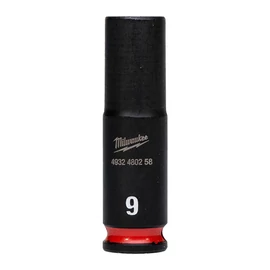 Milwaukee 1/4&quot; Gépi Dugókulcs 6 lapú, hosszú 9 mm - 1 db