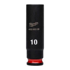 Milwaukee 1/4" Gépi Dugókulcs 6 lapú, hosszú 10 mm - 1 db