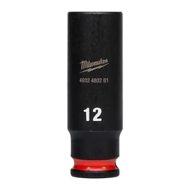 Milwaukee 1/4" Gépi Dugókulcs 6 lapú, hosszú 12 mm - 1 db