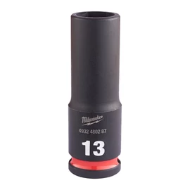 Milwaukee 3/8" Gépi Dugókulcs 6 lapú, hosszú 13 mm - 1 db