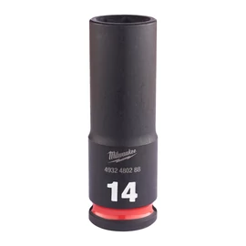 Milwaukee 3/8" Gépi Dugókulcs 6 lapú, hosszú 14 mm - 1 db