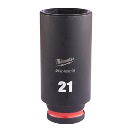 Milwaukee 3/8" Gépi Dugókulcs 6 lapú, hosszú 21 mm - 1 db