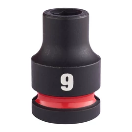 Milwaukee 1/2&quot; Dugókulcsbetét hatlapú, gépi, rövid 9 mm - 1 db