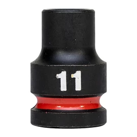 Milwaukee 1/2" Dugókulcsbetét hatlapú, gépi, rövid 11 mm - 1 db