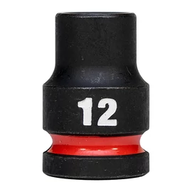 Milwaukee 1/2" Dugókulcsbetét hatlapú, gépi, rövid 12 mm - 1 db