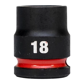 Milwaukee 1/2&amp;quot; Dugókulcsbetét hatlapú, gépi, rövid 18 mm - 1 db