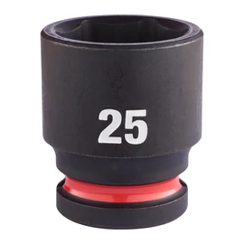 Milwaukee 1/2" Dugókulcsbetét hatlapú, gépi, rövid 25 mm - 1 db