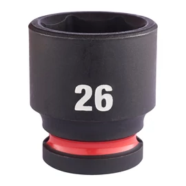 Milwaukee 1/2" Dugókulcsbetét hatlapú, gépi, rövid 26 mm - 1 db