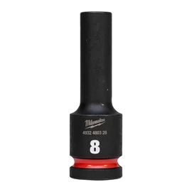 Milwaukee 1/2&quot; Dugókulcs hatlapú 78 mm hosszú, 8 mm 1 db