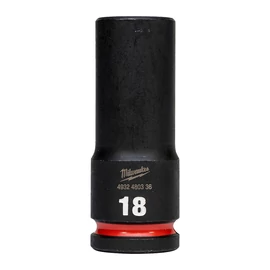 Milwaukee 1/2&quot; Dugókulcs hatlapú 78 mm hosszú, 18 mm - 1 db