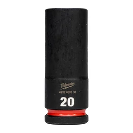 Milwaukee 1/2&quot; Dugókulcs hatlapú 78 mm hosszú, 20 mm 1 db