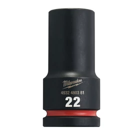 Milwaukee 3/4&quot; Gépi Dugókulcs 6 lapú, hosszú 22 mm - 1 db