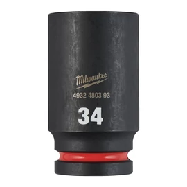 Milwaukee 3/4&quot; Gépi Dugókulcs 6 lapú, hosszú 34 mm - 1 db