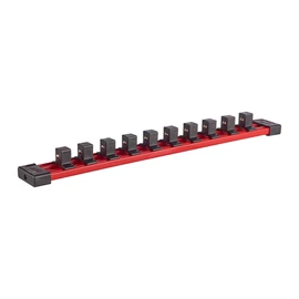 Milwaukee 1/2&amp;quot; Dugókulcsokhoz 10 darabos tároló sín 1 db