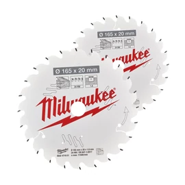Milwaukee Körfűrészlap 165 x 20 x 40T - 2 db