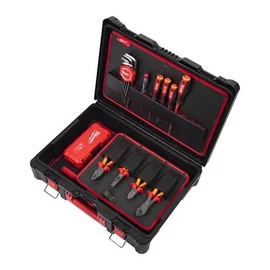 Milwaukee PACKOUT™ Villanyszerelői szett 62 részes - Pakout 1 ládában