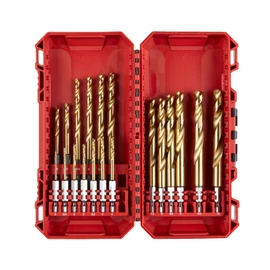 Milwaukee Fémfúró Shockwave HSS-G TiN 25 részes készlet