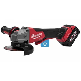 Milwaukee M18ONEFSAG125XPDB-502X M18 FUEL™ ONE-KEY™ 125 MM SAROKCSISZOLÓ FÉKEZŐ FUNKCIÓVAL