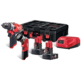 Milwaukee M12 FPP2AW-402P Akkus Erőcsomag (2x4,0Ah/12V)