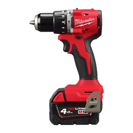 Milwaukee M18BLPDRC-422C kompakt szénkefe nélküli ütvefúró-csavarozó, 1xM18B2,1xM18B4,1xM12-18FC