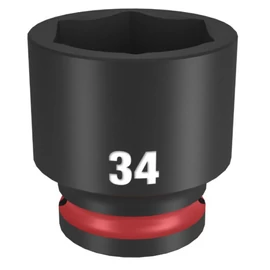 Milwaukee 1/2&amp;quot; Dugókulcs hatlapú, gépi, Rövid 34 mm - 1 db