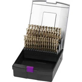 Optimum Csigafúró készlet 41 darabos  6,0mm-10,0mm-ig, 0,1mm-es léptékkel