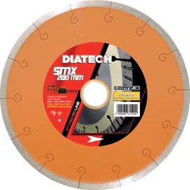 Diatech SMX-200 gyémánttárcsa  200x25,4x7,5mm