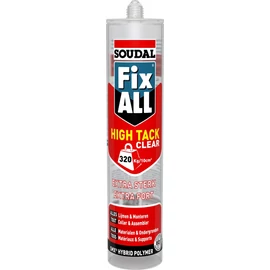 Soudal fix all high tack clear 290 ml