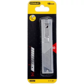Stanley szikepenge 18mm 10db/csomag   vastagság:0,5 mm.