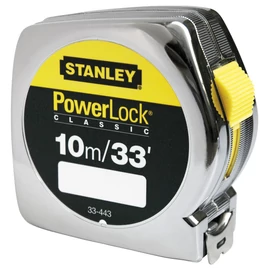 STANLEY powerlock mérőszalag 10m/33ft×25mm