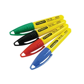 STANLEY mini jelölőfilc színes 1db