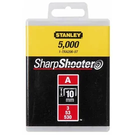 Stanley tűzőkapocs 10mm 5000db            1-TRA206T-5T