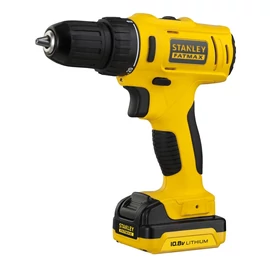 STANLEY FATMAX 10,8 V Li-Ion 2 sebességes kompakt fúró/csavarozó 2 akkumulátorral 1,5 Ah