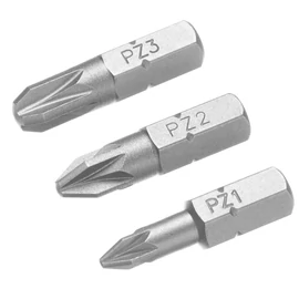 STANLEY Csavarozóhegy PZ1  2  3 x 25mm x3 SET