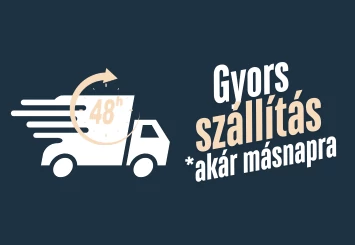 Gyors szállítás, akár másnapra