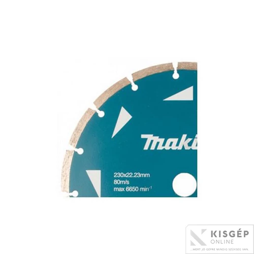 Makita 230mm gyémánttárcsa szegmentált LONG-LIFE