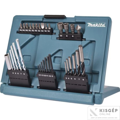 Makita 33db-os fúró-csavarbehajtó készlet