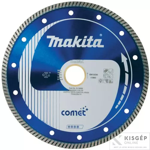 B-13035 Makita 230mm gyémánttárcsa COMET TURBO