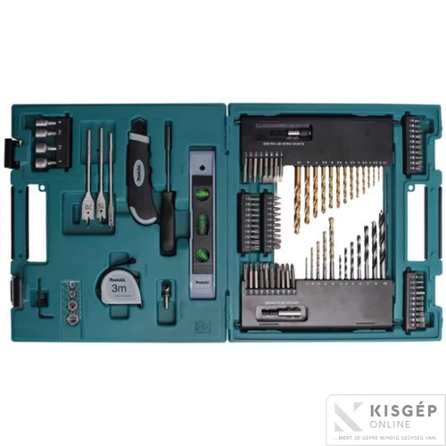 Makita 104db-os fúró-csavarbehajtó készlet