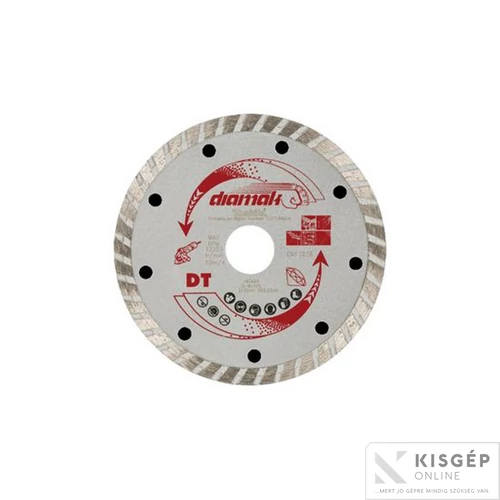 Makita 125mm gyémánttárcsa DIAMAK TURBO