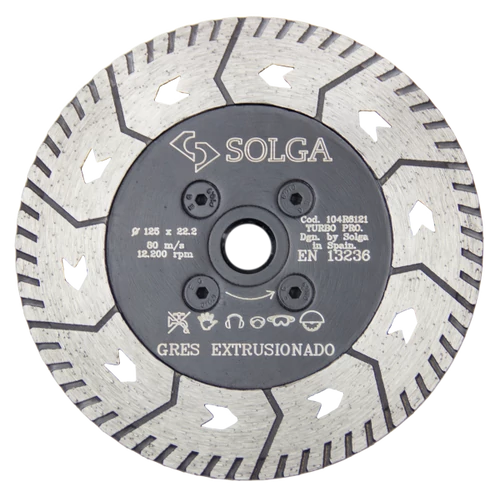 SOLGA Champion 125 mm. 3 az egyben gyémántvágó tárcsa M14