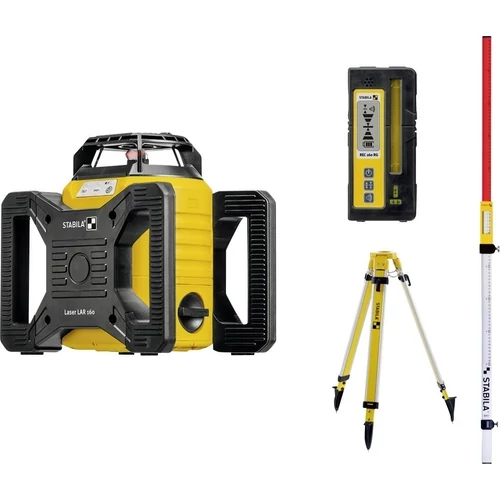 STABILA LAR160 Forgó lézer KOMBI PACK 7 részes készlet