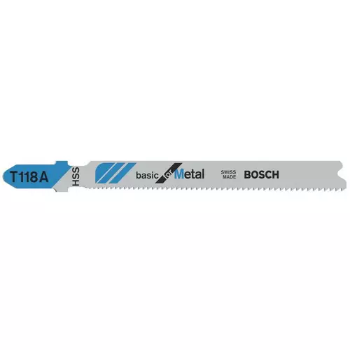 Bosch Fűrészlap T 118 A - Basic for Metal (3db/csomag)
