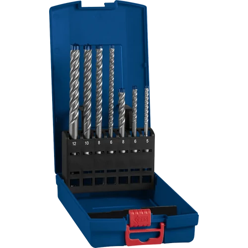 Bosch EXPERT SDS Plus-7X fúrószár set, 7 db