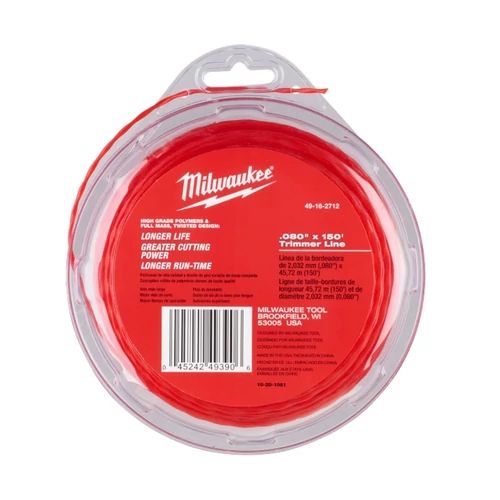 Milwaukee Szegélyvágó Damil 2mm x 45m - 1db