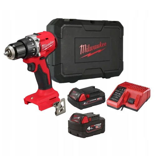 Milwaukee M18BLPDRC-422C kompakt szénkefe nélküli ütvefúró-csavarozó