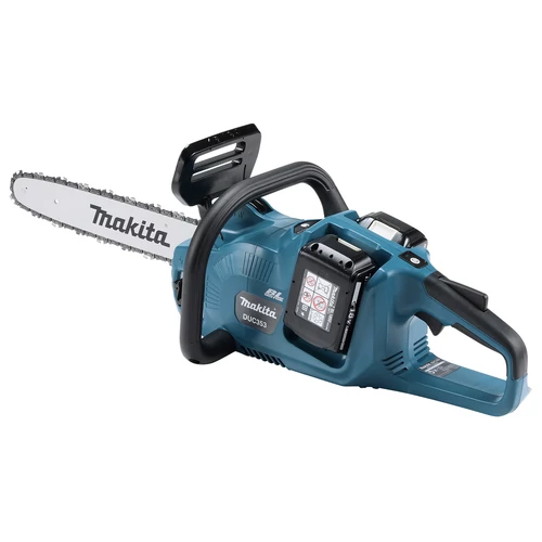Makita DUC353PG2 2x18V LXT Li-ion BL láncfűrész 35cm, 3/8, 1,1mm 2x6,0Ah + DT