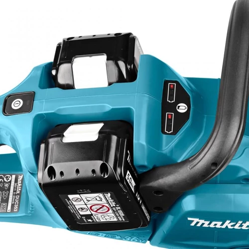 Makita DUC353PG2 2x18V LXT Li-ion BL láncfűrész 35cm, 3/8, 1,1mm 2x6,0Ah + DT